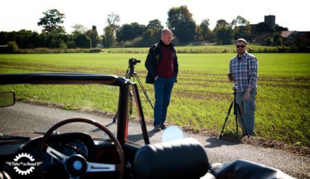 Niall Julian filming for Take to the Road