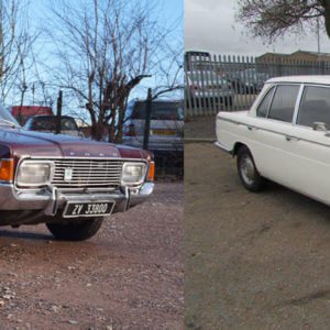 Ford Taunus V6 and BMW 2000 Auto