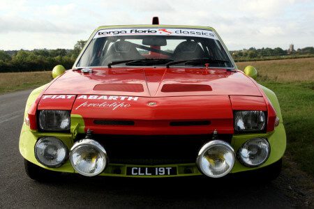 Fiat x19 Abarth from the front