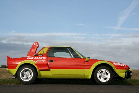 Fiat x19 Abarth side view