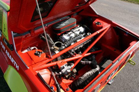 Fiat x19 Abarth engine bay