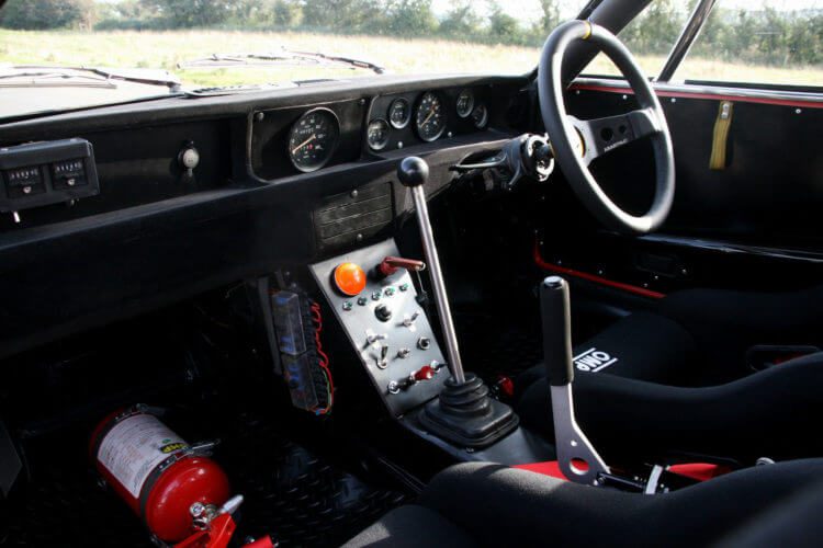 Fiat x19 Abarth interior shot