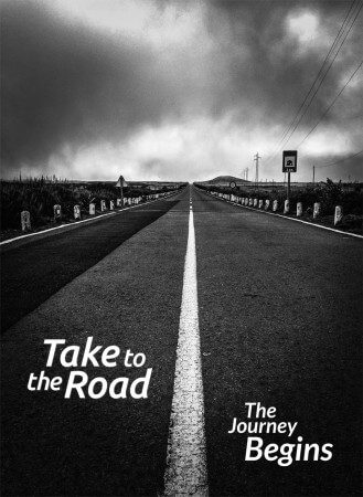 Take to the Road launch poster