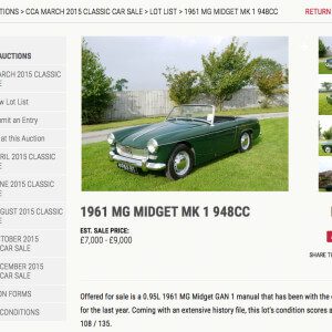 Take to the Road New kids on the old car auction block – Classic Car Auctions