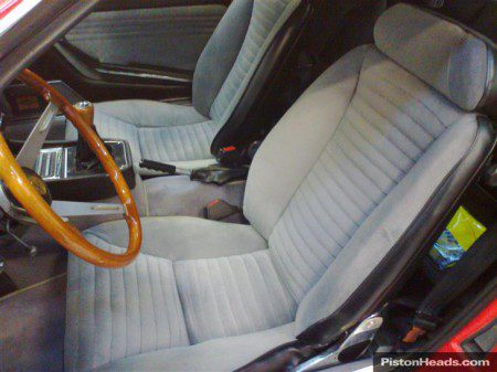 Photo of an Alfa Romeo Montreal interior