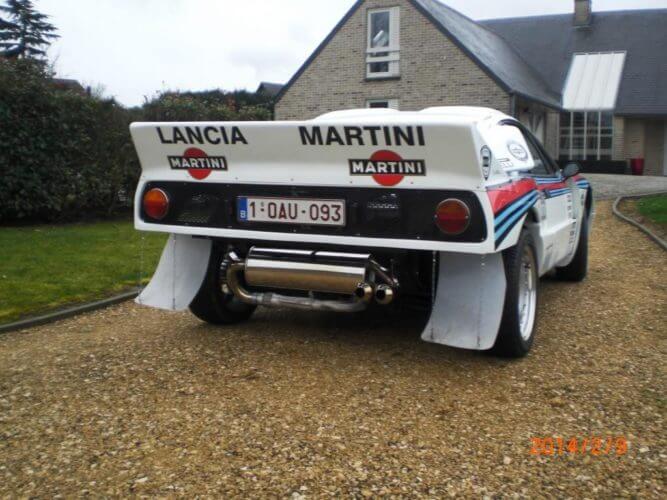 Lancia Rally 037 from behind