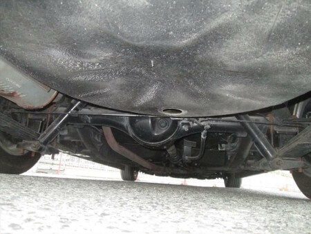 Underside of a 1974 Nissan Cedric GX 230