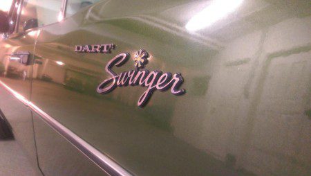 1970 Dodge Dart Swinger badge