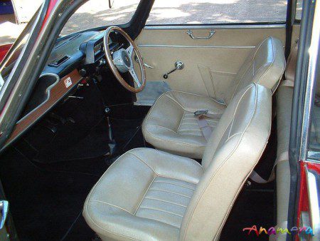 Interior shot of the Hillman Zimp