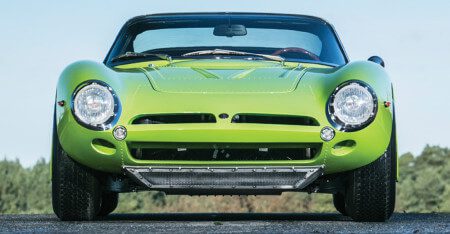 Front shot of an Iso Grifo A3/C Stradale