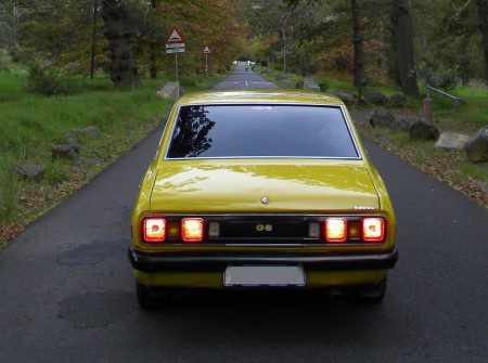 1973 Dodge Colt GS Coupe rear shot