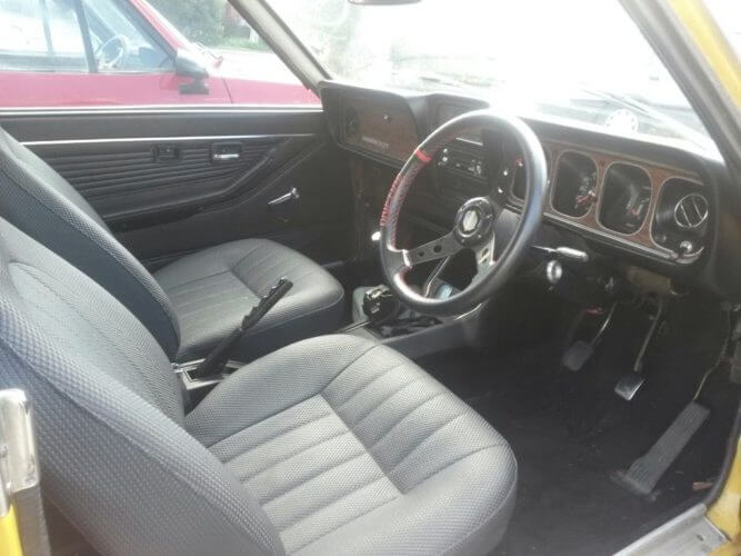 1973 Dodge Colt GS Coupe interior