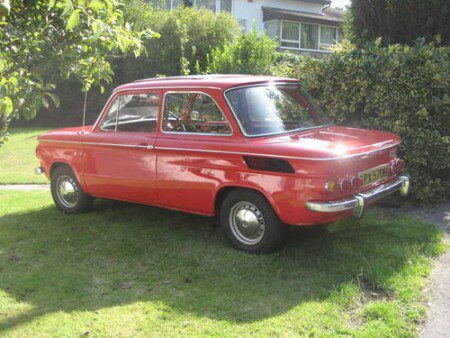 1969 NSU TT side shot