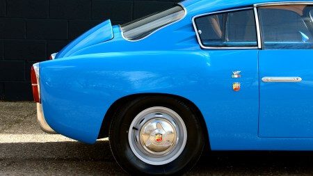 1959 Fiat 750 Gt Zagato rear side shot