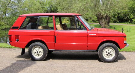 1970 Range Rover chassis no 26