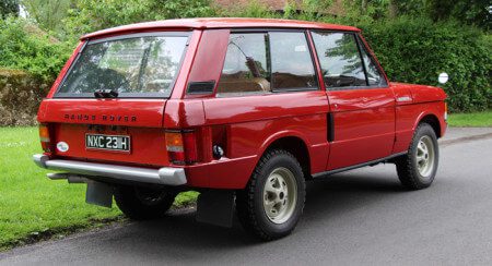 1970 Range Rover chassis no 26