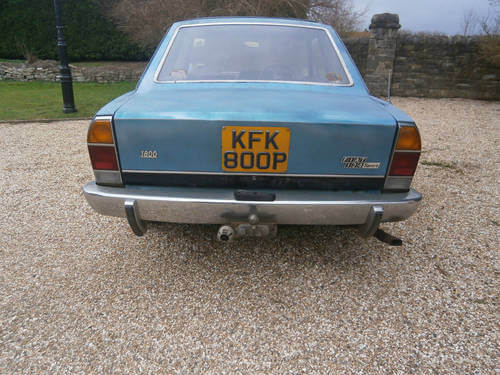 1975 Fiat 124 Coupe rear