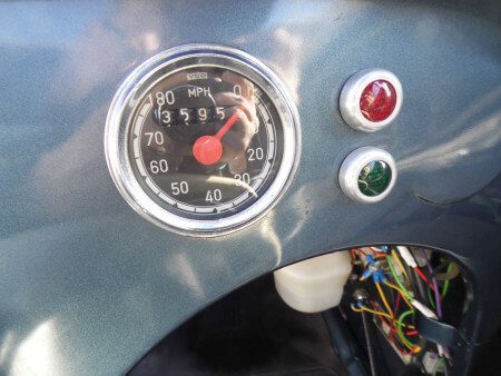 1961 Messerschmitt KR200 cabriolet dashboard