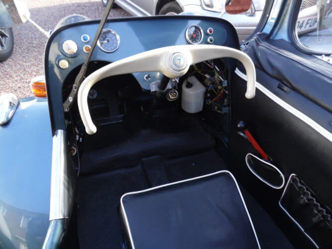 1961 Messerschmitt KR200 cabriolet interior