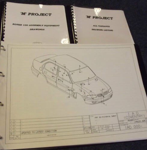 eBay Find Rover Metro development blueprints