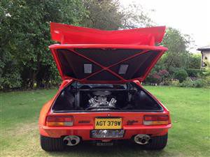 1974 De Tomaso Pantera boot open