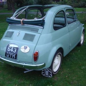 1957 Fiat 500 Vetri Fissi