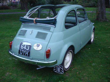 1957 Fiat 500 Vetri Fissi