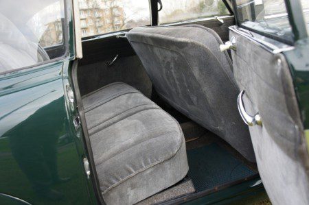 1952 Tatra T600 Tatraplan rear seats