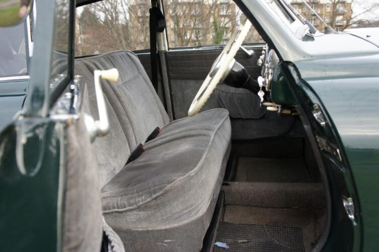 1952 Tatra T600 Tatraplan front seats