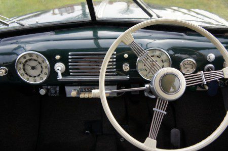 1952 Tatra T600 Tatraplan dashboard