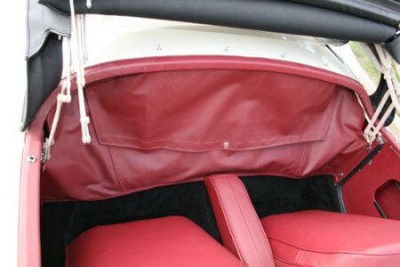 1958 MG MGA tonneau cover