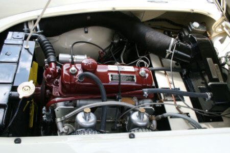 1958 MG MGA engine