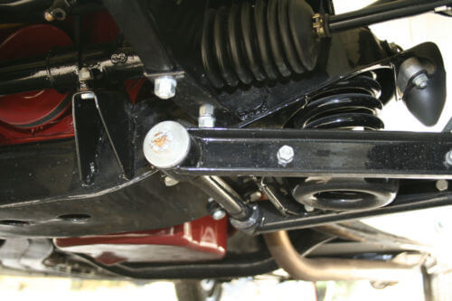 1958 MG MGA suspension
