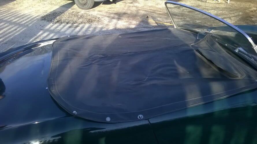 1958 Austin Healey Sprite tonneau cover