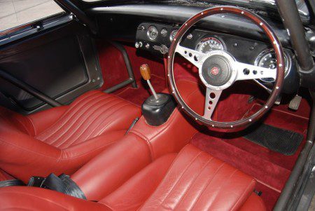 Sprinzel Sebring Sprite interior