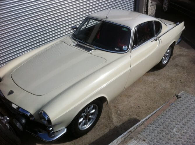 1964 Volvo P1800S rally car