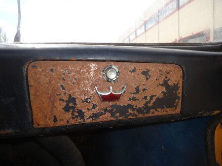 1963 Cisitalia 850 GT Spider dashboard