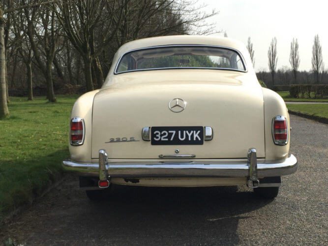 1959 Mercedes 220s Coupe