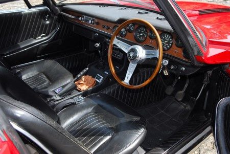 1968 Iso Grifo 7 Litre interior