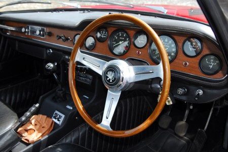 1968 Iso Grifo 7 Litre steering wheel