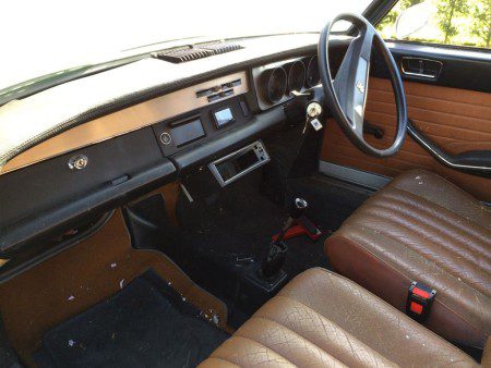 1973 Peugeot 304s Cabriolet interior