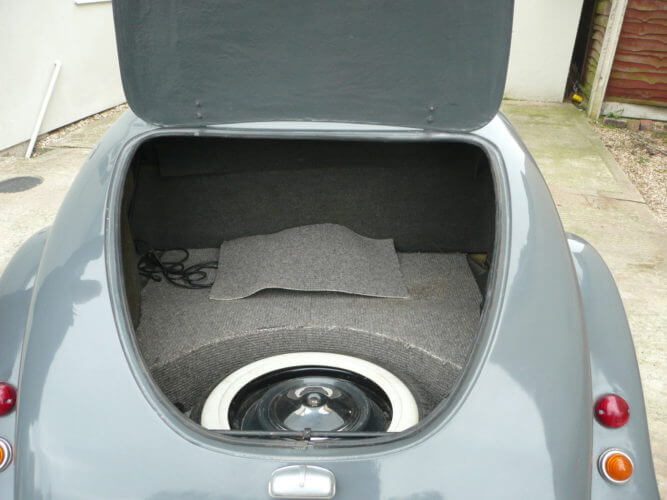 1985 Citroen 2CV Hoffman Convertible boot