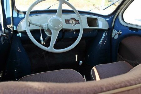 1949 Renault 4CV interior