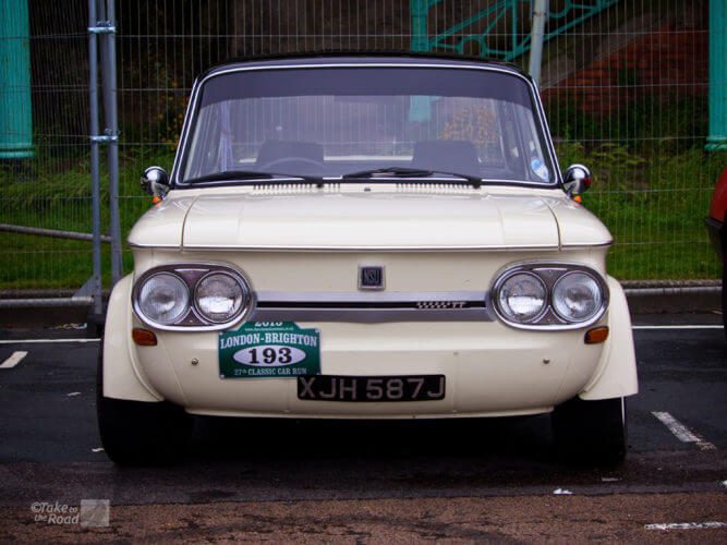 NSU TT at the London to Brighton Classic Car Run