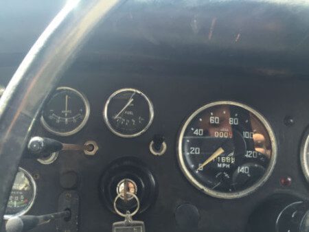 1956 Jensen 541 dashboard