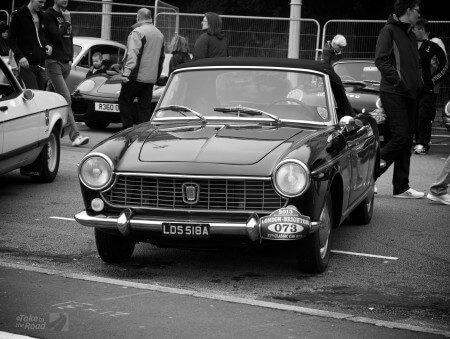 Very nice Fiat 1500 Spider at the London to Brighton Classic Car Run