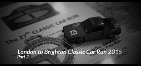 Take to the Road London to Brighton Classic Car Run Part 2