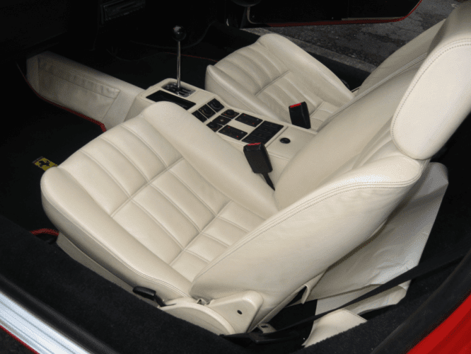 1987 Ferrari 328 GTS interior