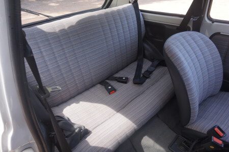 1990 Fiat 126 BIS rear seats