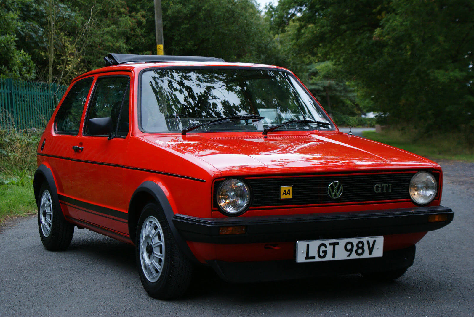 Rare UK import 1979 VW Golf GTi Mk1 Series 1